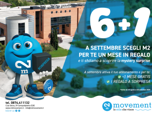 M2 6+1 – Abbonamento Semestrale con Mese in Omaggio e Mystery Surprice