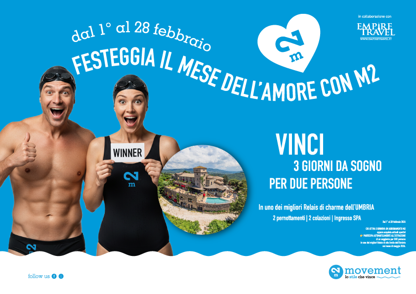 Palestra e Piscina a Campobasso | Promo Febbraio M2 Movement